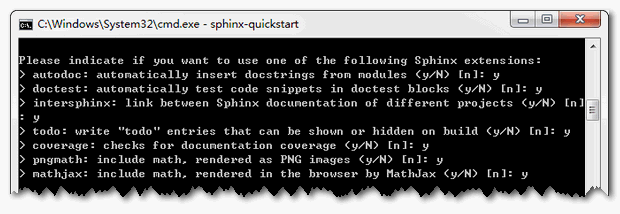 sphinx-create-options